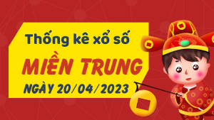 Thống kê phân tích XSMT Thứ 5 ngày 20/04/2023 - Thống kê giải đặc biệt phân tích cầu lô tô xổ số miền Trung 20/04/2023