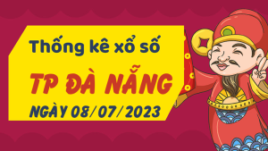 Thống kê phân tích XSDNG Thứ 7 ngày 08/07/2023 - Thống kê giải đặc biệt phân tích cầu lô tô xổ số TP Đà Nẵng 08/07/2023