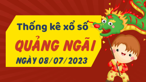 Thống kê phân tích XSQNG Thứ 7 ngày 08/07/2023 - Thống kê giải đặc biệt phân tích cầu lô tô xổ số Quảng Ngãi 08/07/2023