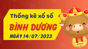 Thống kê phân tích XSBD Thứ 6 ngày 14/07/2023 - Thống kê giải đặc biệt phân tích cầu lô tô xổ số Bình Dương 14/07/2023