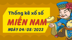 Thống kê phân tích XSMN Thứ 6 ngày 04/08/2023 - Thống kê giải đặc biệt phân tích cầu lô tô xổ số miền Nam 04/08/2023