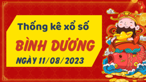 Thống kê phân tích XSBD Thứ 6 ngày 11/08/2023 - Thống kê giải đặc biệt phân tích cầu lô tô xổ số Bình Dương 11/08/2023