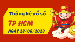 Thống kê phân tích XSHCM Thứ 2 ngày 28/08/2023 - Thống kê giải đặc biệt phân tích cầu lô tô xổ số TP Hồ Chí Minh 28/08/2023