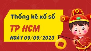 Thống kê phân tích XSHCM Thứ 7 ngày 09/09/2023 - Thống kê giải đặc biệt phân tích cầu lô tô xổ số TP Hồ Chí Minh 09/09/2023