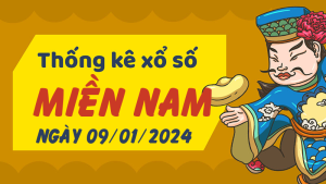 Thống kê phân tích XSMN Thứ 3 ngày 09/01/2024 - Thống kê giải đặc biệt phân tích cầu lô tô xổ số miền Nam 09/01/2024