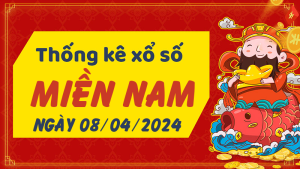 Thống kê phân tích XSMN Thứ 2 ngày 08/04/2024 - Thống kê giải đặc biệt phân tích cầu lô tô xổ số miền Nam 08/04/2024